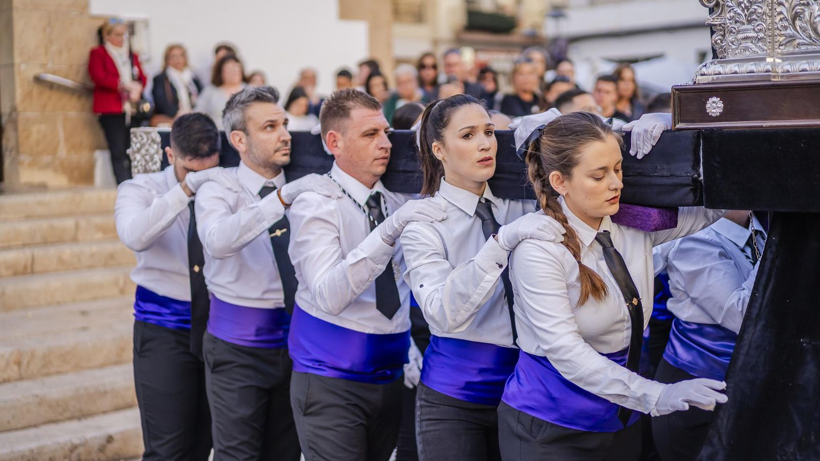 El Viernes Santo en la Semana Santa de Roquetas de Mar 2025