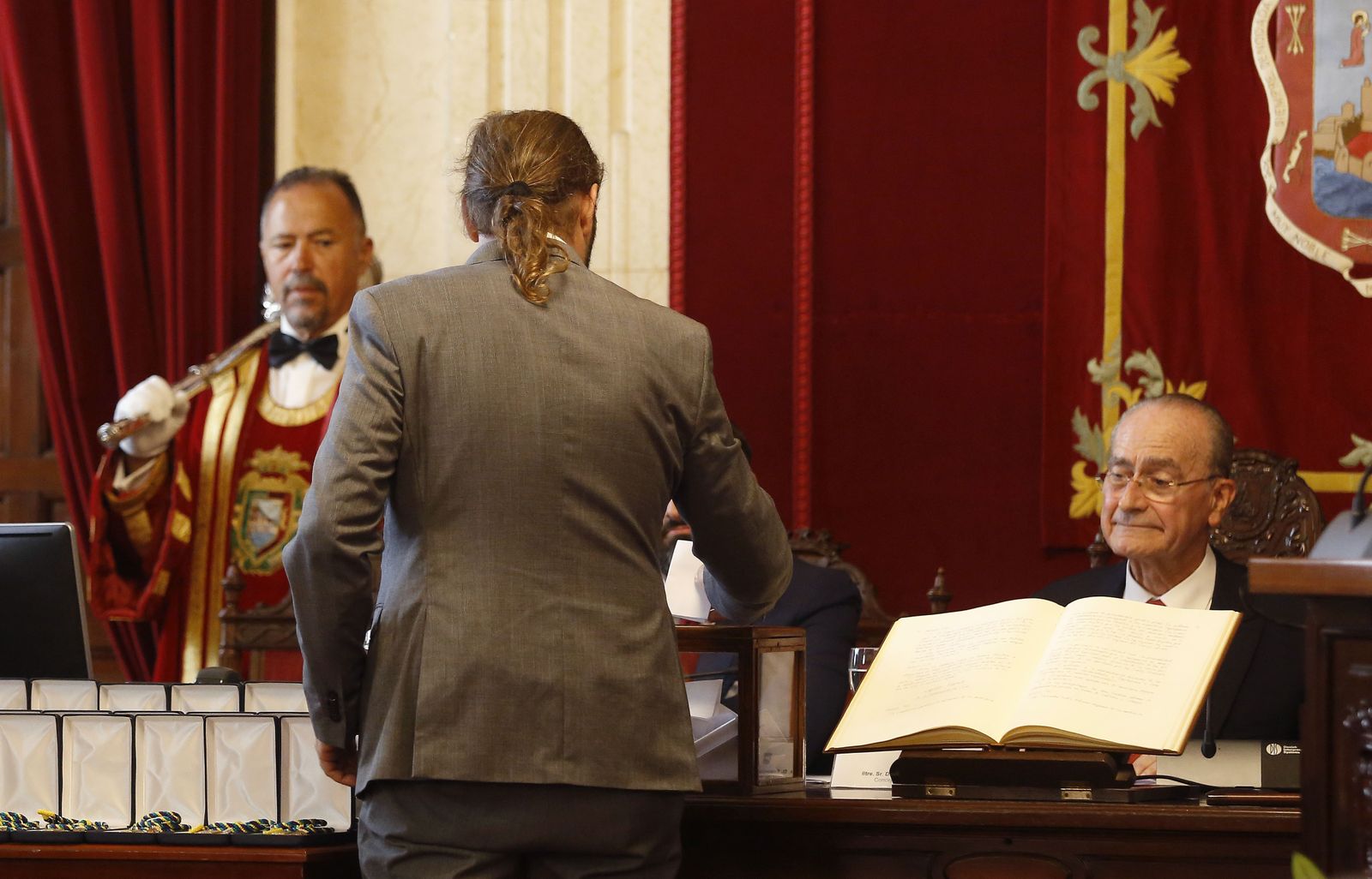 Las fotos de la constitución del Ayuntamiento de Málaga