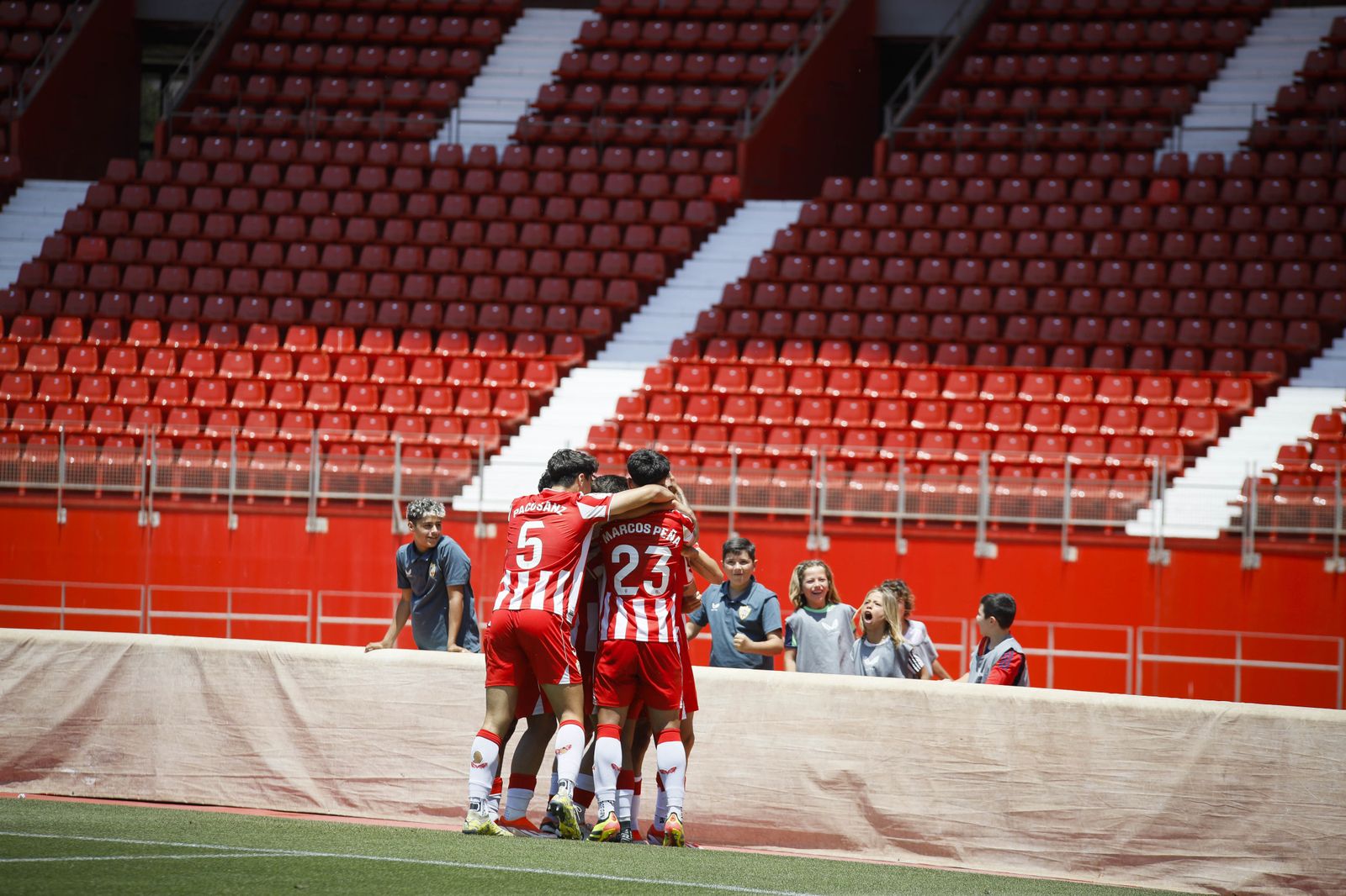 Imágenes del partido entre el Almería B y el Real Jaén