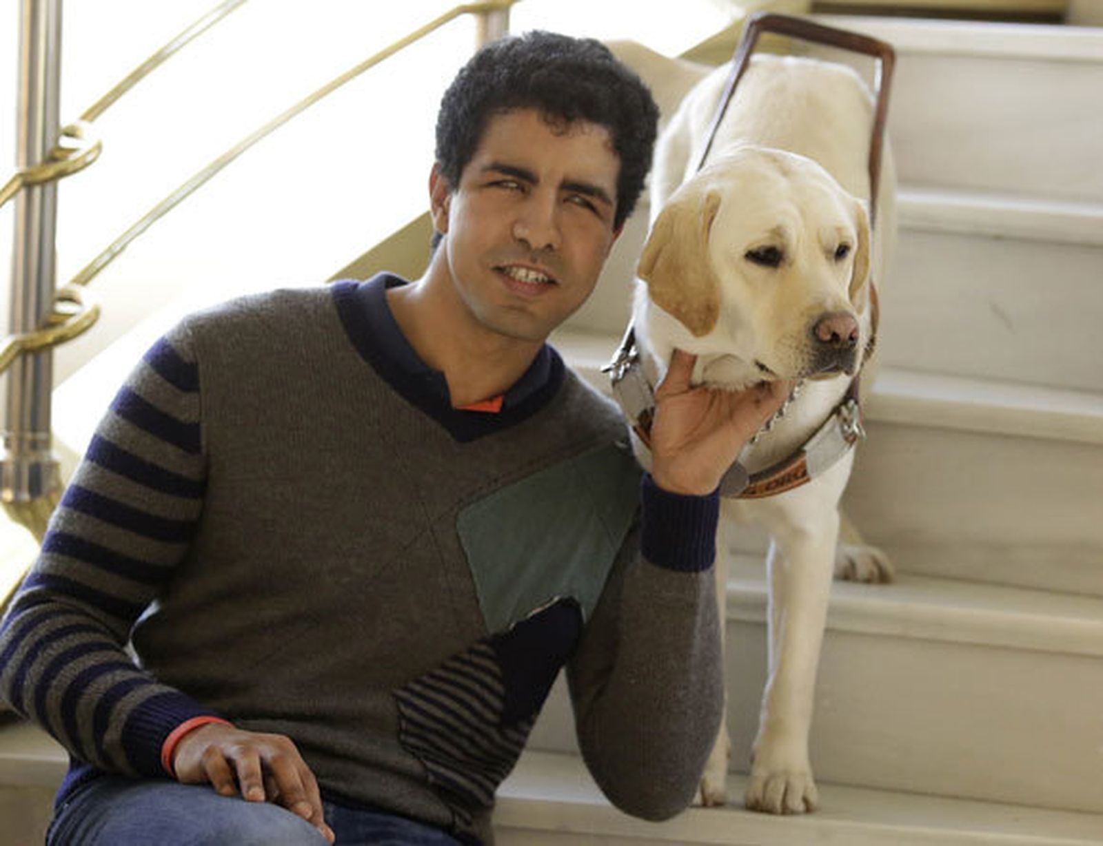 "Me quedé ciego y sólo me sentía libre nadando"