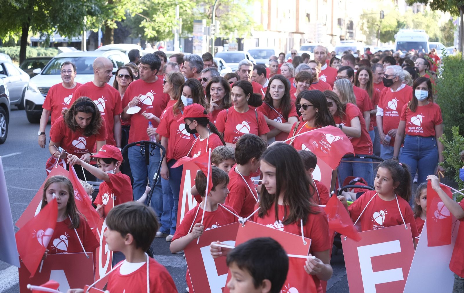 La Marcha por la Donación de Órganos de Córdoba, en imágenes