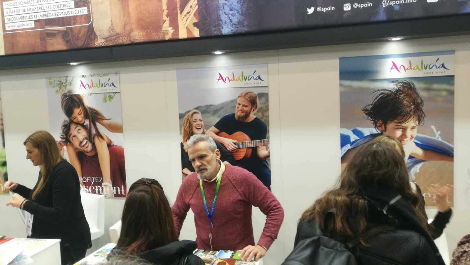 El estand de Turismo Andaluz.