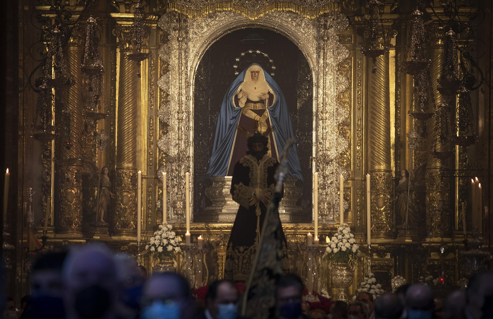 El Vía Crucis de Nuestro Padre Jesús de la Sentencia, en imágenes