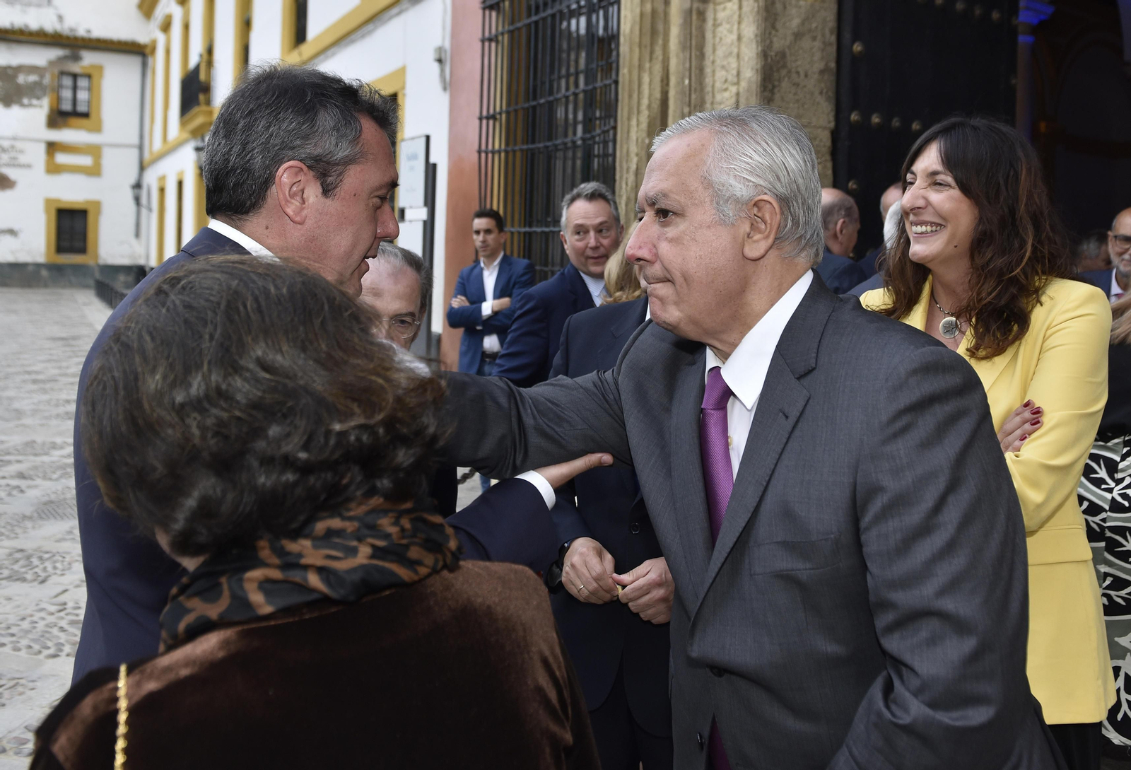 Los asistentes al VII Premio Manuel Clavero