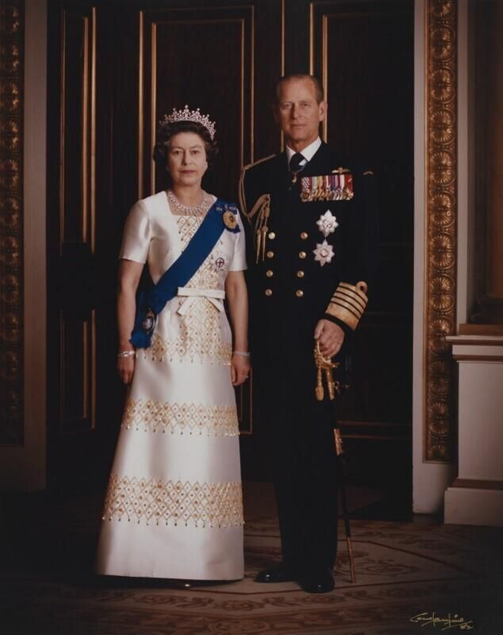 Un retrato oficial de la década de los 80.