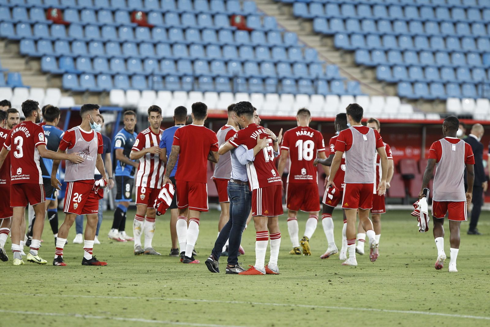 Fotogalería U.D. Almería-Rayo Vallecano