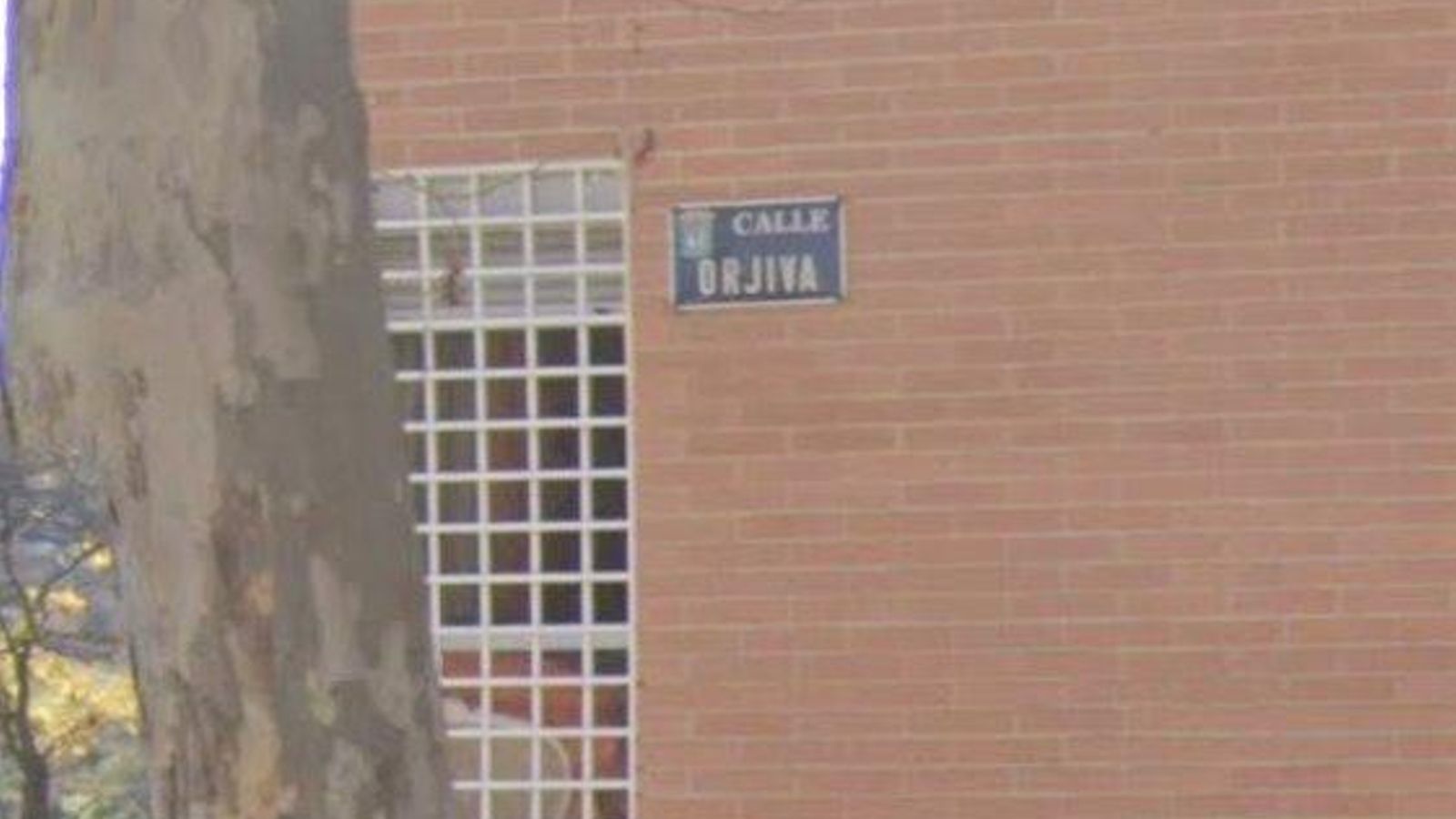 Señalización de la calle Órjiva.