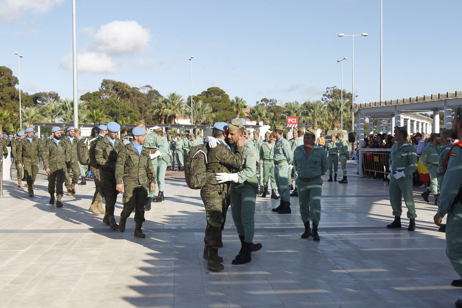 Fotogalería despedida contingente militar al Líbano