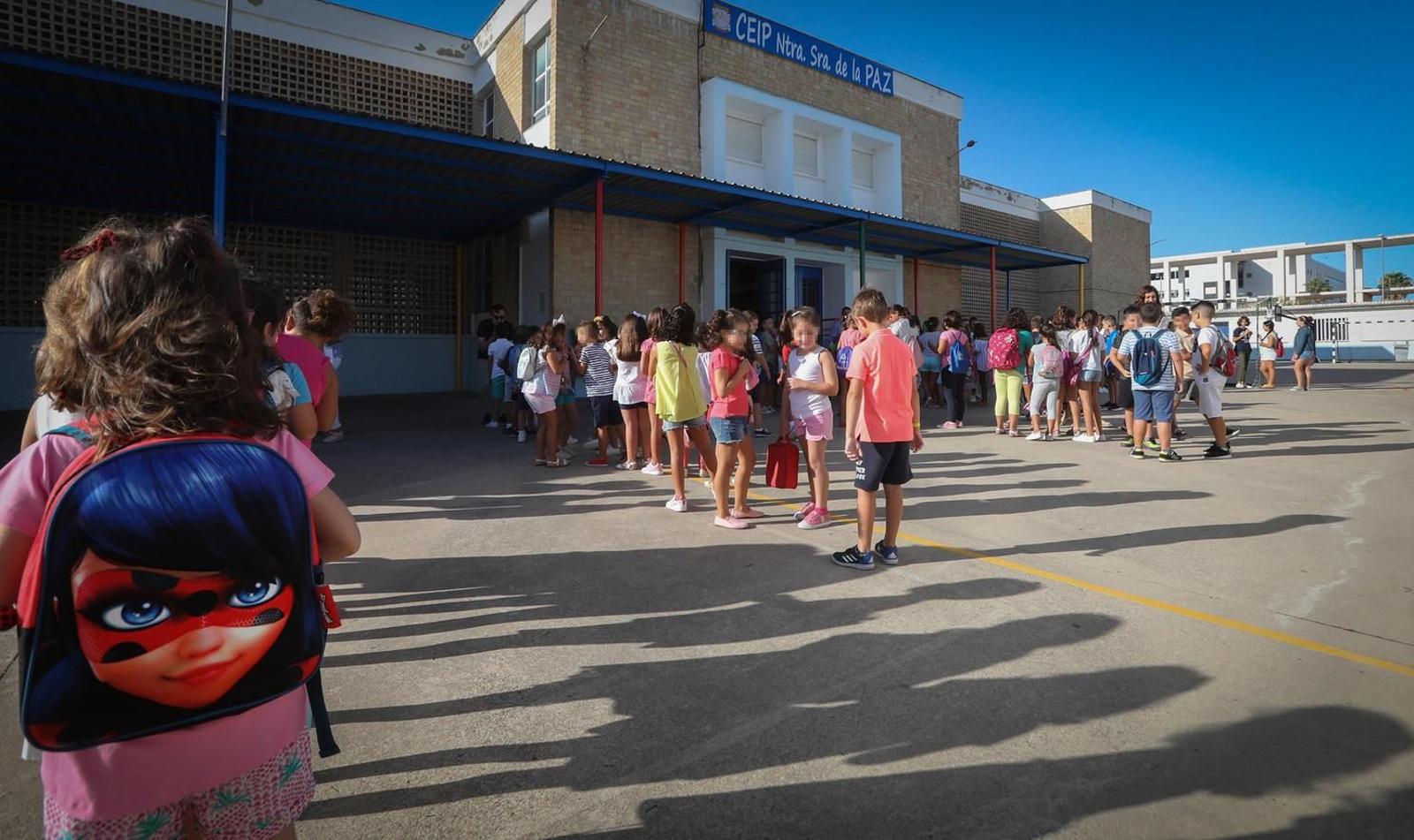 Una imagen del colegio Nuestra Señora de la Paz de Jerez.