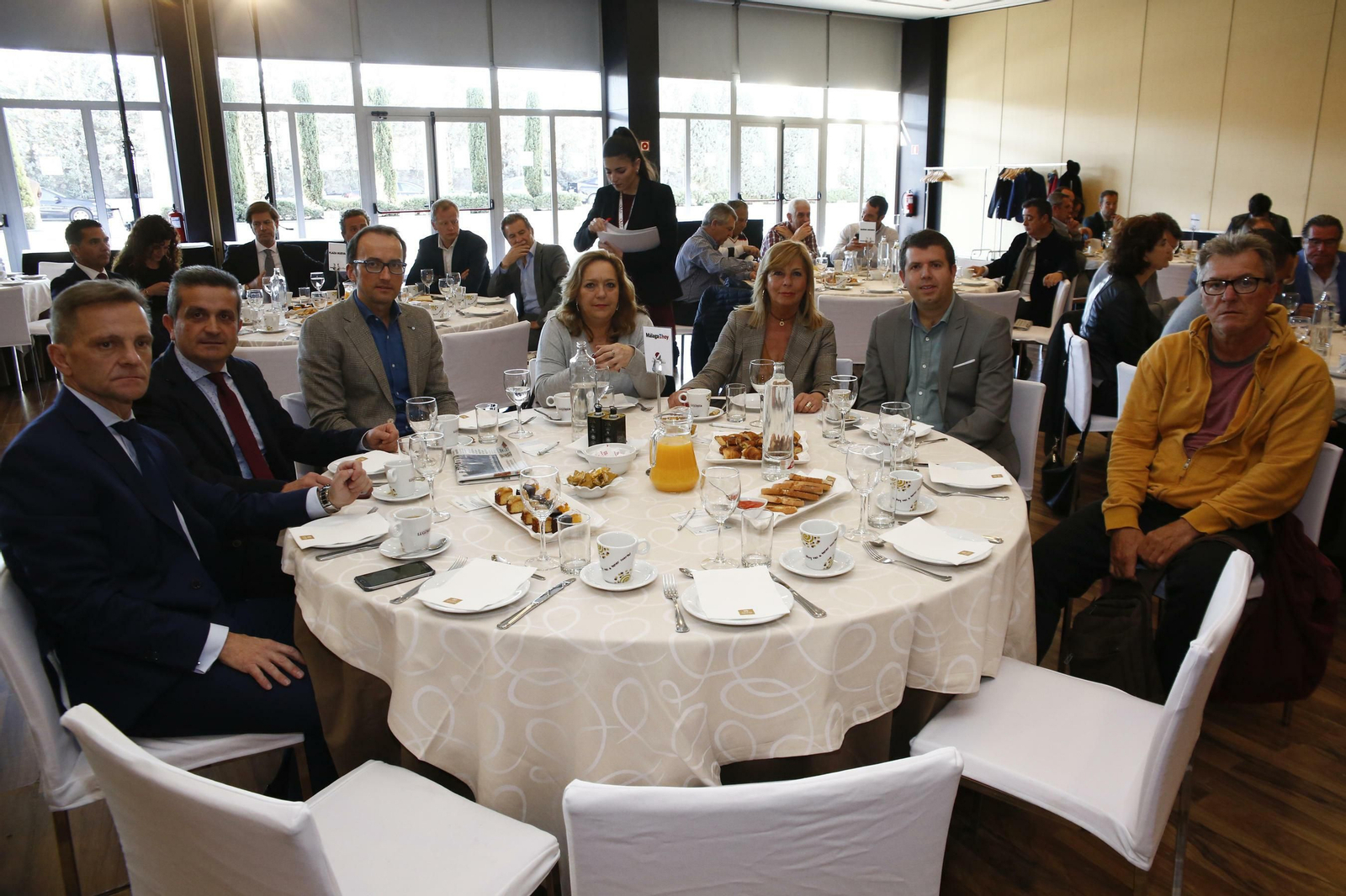 Francisco Lores, José Rodríguez, Cristóbal Rodríguez, Encarnación Navas, María Angustias Candela, José Morales y Damiano Sartori.