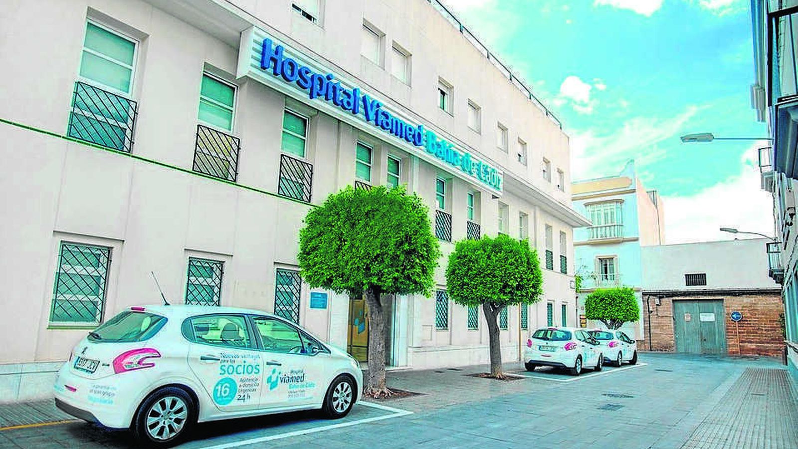 Fachada de Viamed Chiclana.
