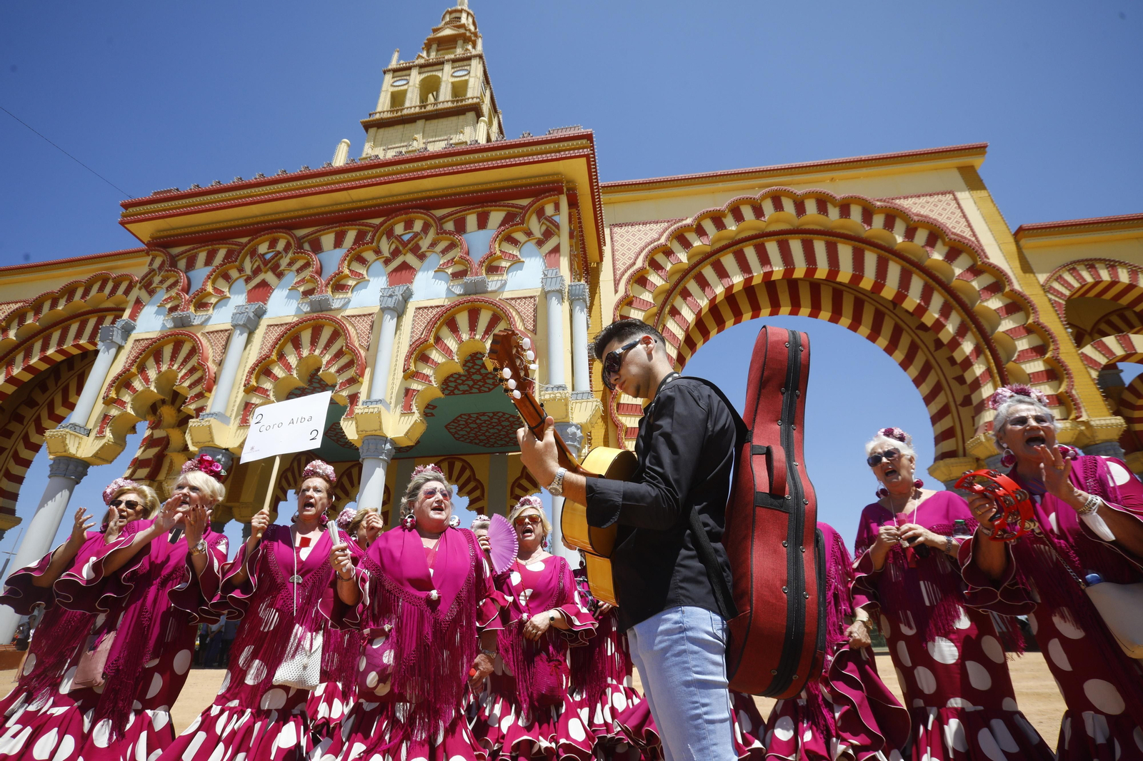 El gran día de los coros en la Feria de Córdoba, en imágenes