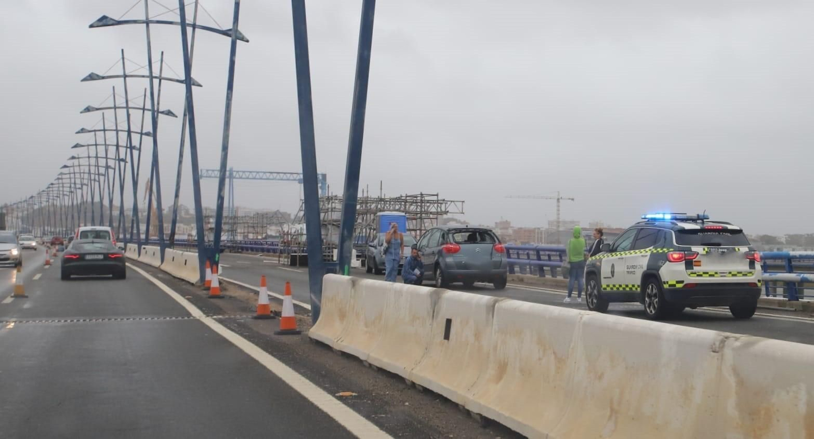 La lluvia deja estampas insólitas en Huelva: imágenes de la tromba de agua