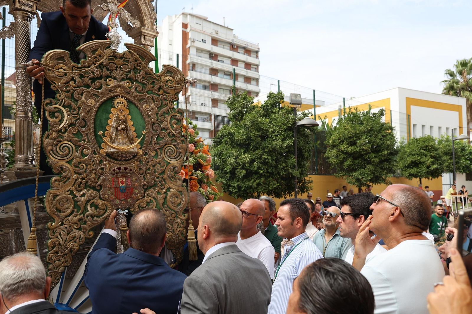 Imágenes del inicio de Misión Jubilar ‘Un camino de Esperanza’ de la Hermandad de Nuestra Señora del Rocío de Huelva