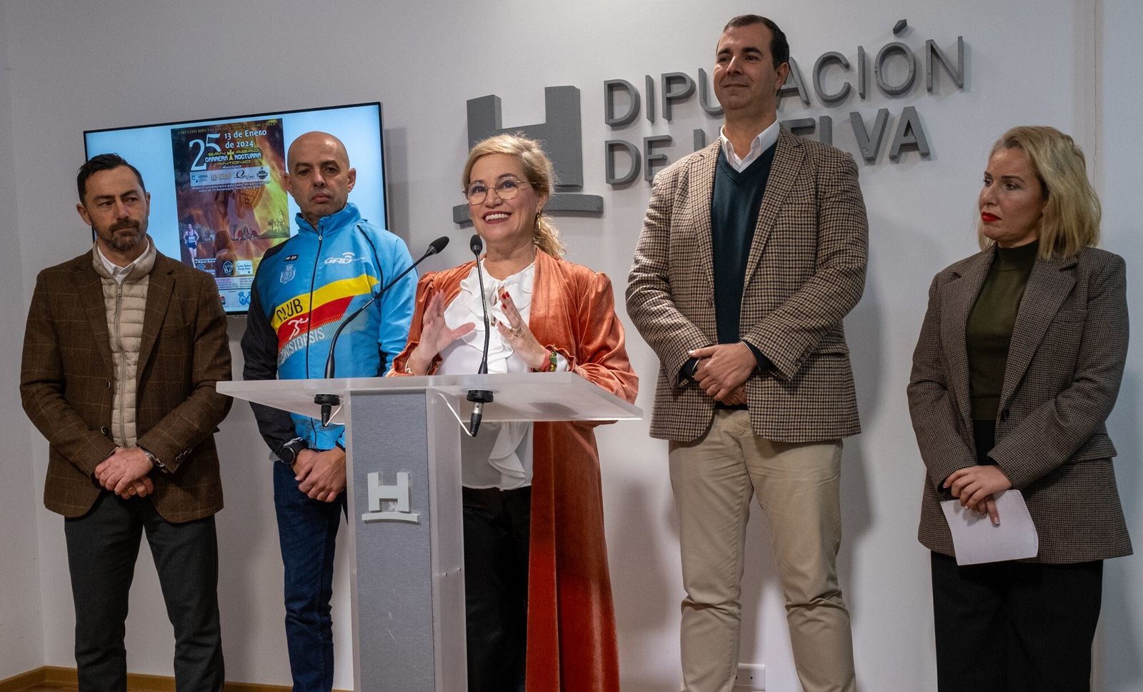 Presentación de la Carrera Nocturna de Trigueros.