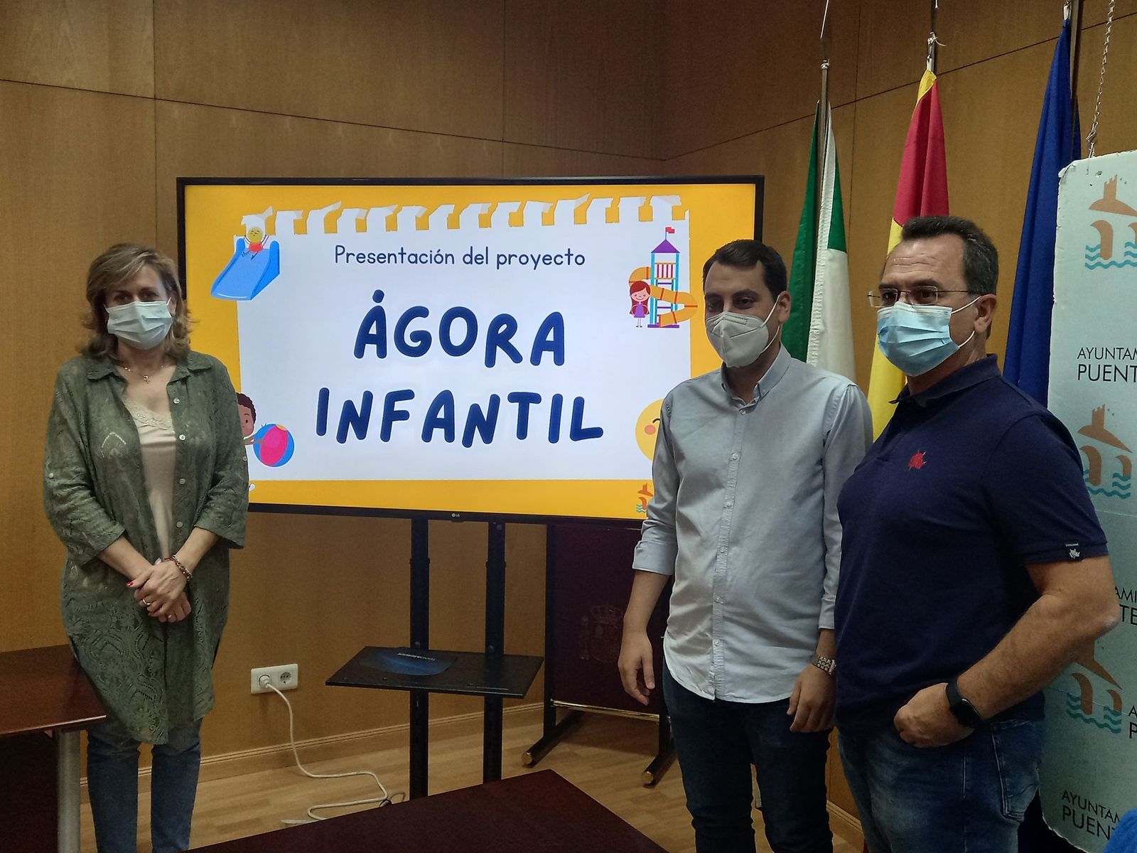 Presentación del proyecto Ágora Infantil en Puente Genil.