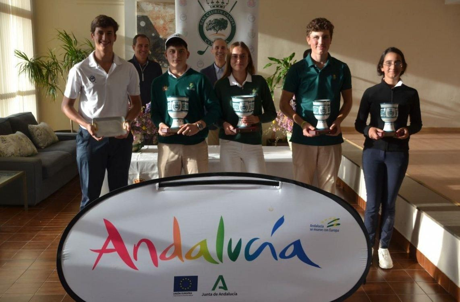Los ganadores del Campeonato Internacional Andaluz sub 16. Los ganadores del Campeonato Internacional Andaluz sub 16.