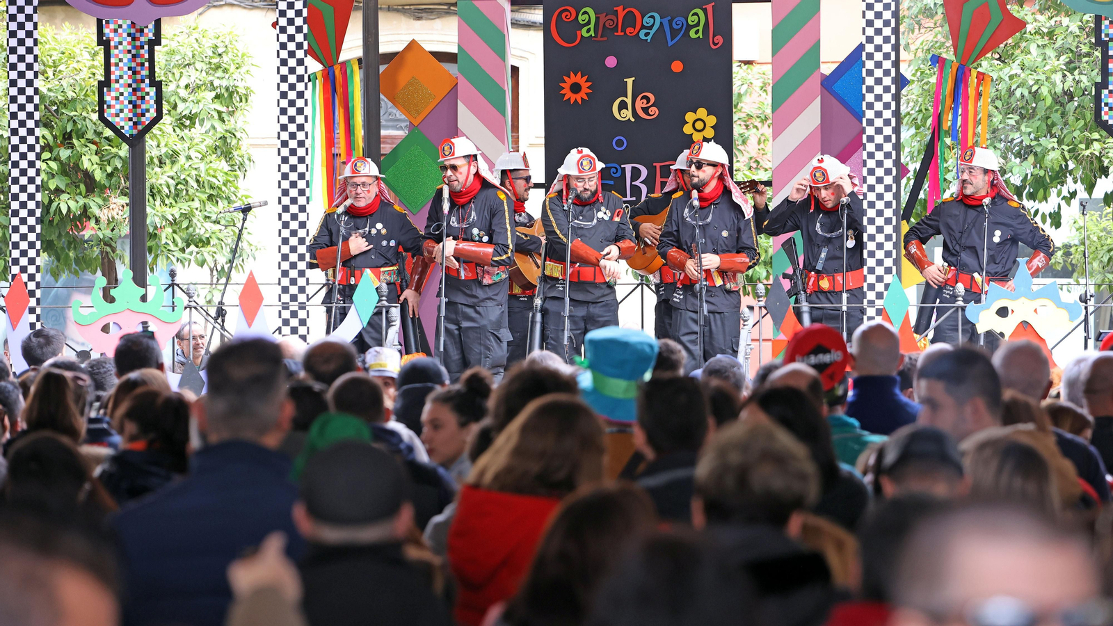Gala de Carnaval de Jerez en la plaza del Banco con Martínez Ares