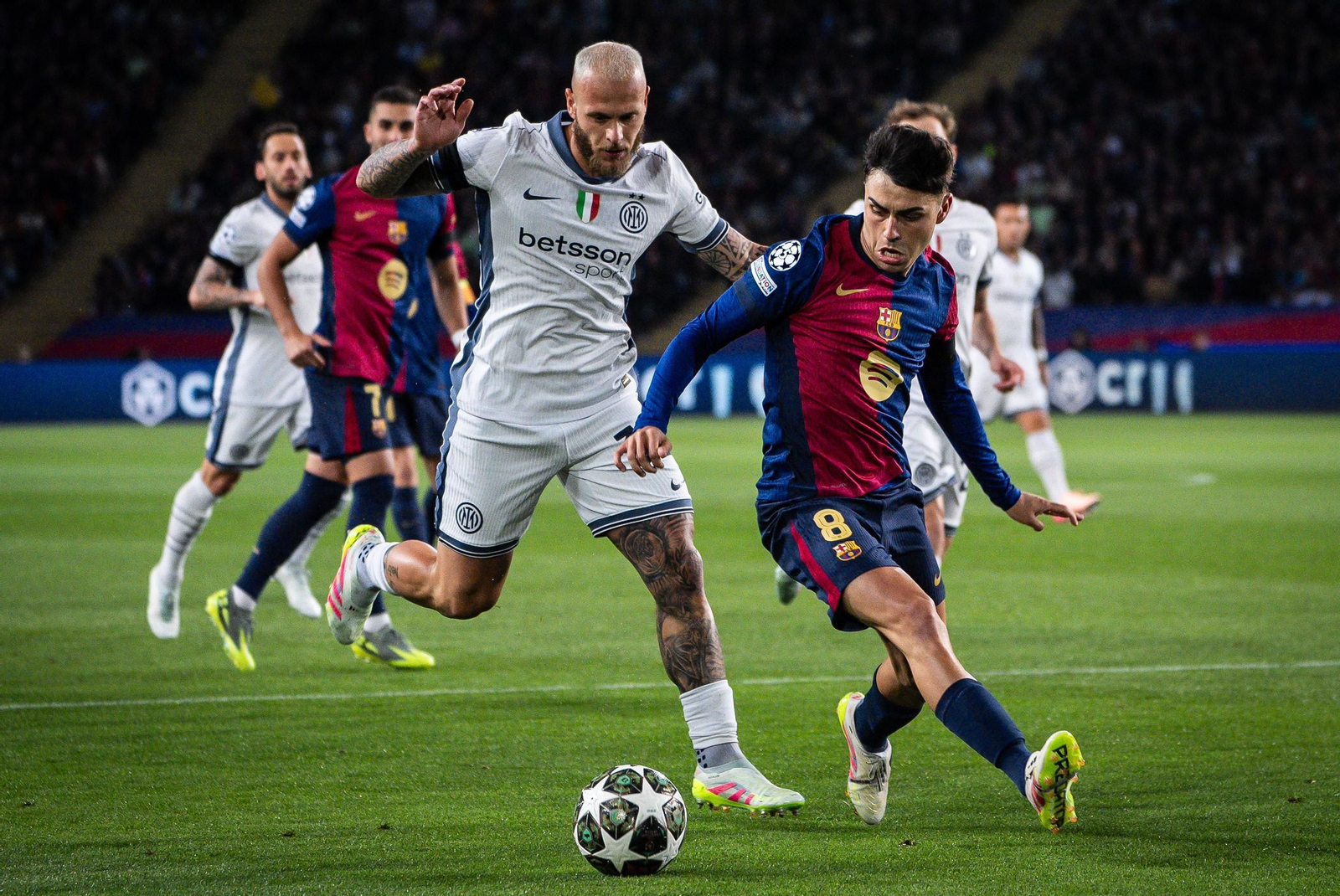Las mejores fotos del Barcelona - Inter