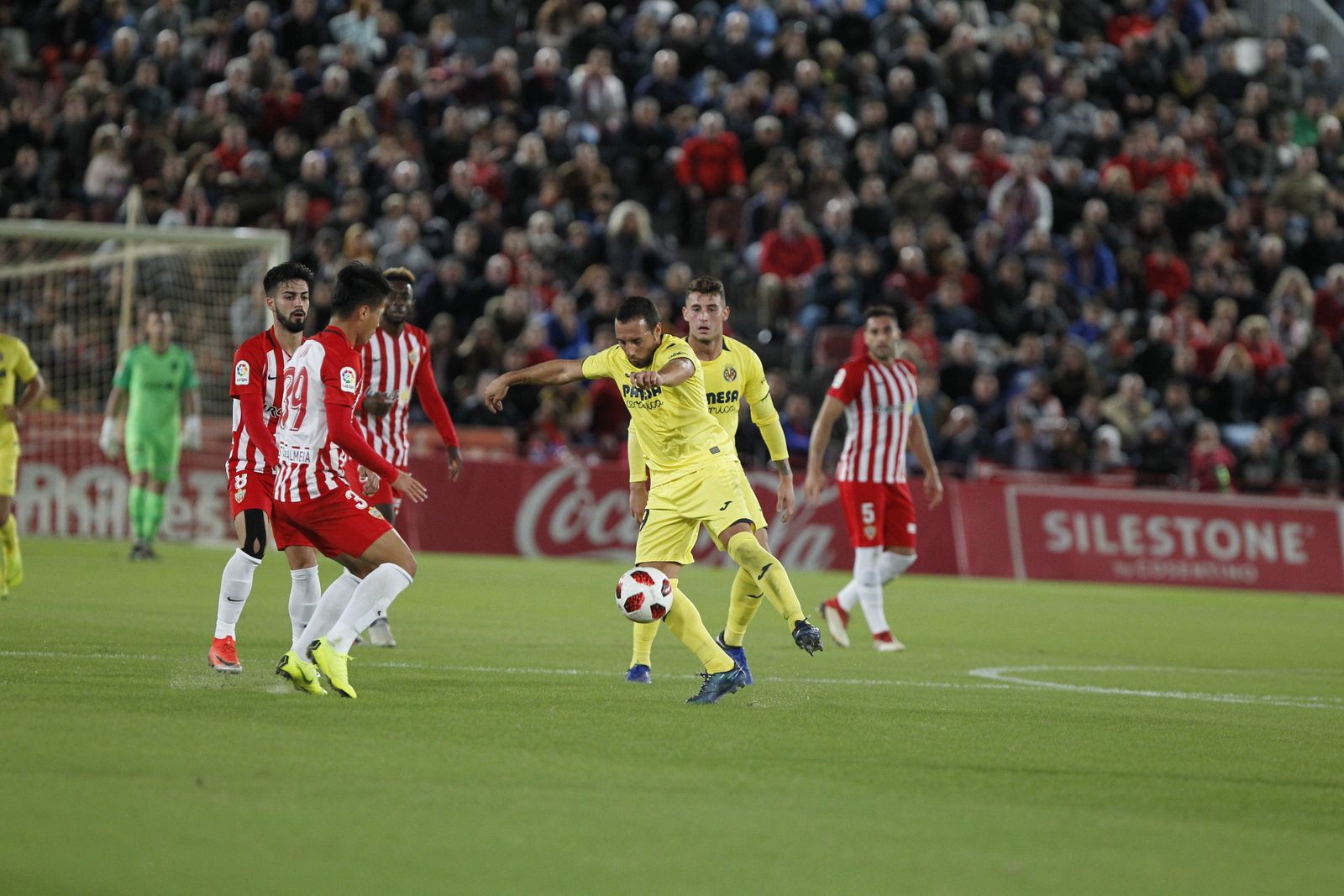 Las imágenes del UD Almería-Villarreal