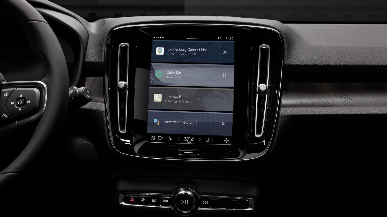 El equipo de infoentretenimiento de los XC40 y XC60 recibe un sistema operativo basado en Android Auto y con aplicaciones nativas de Google. El equipo de infoentretenimiento de los XC40 y XC60 recibe un sistema operativo basado en Android Auto y con aplicaciones nativas de Google.