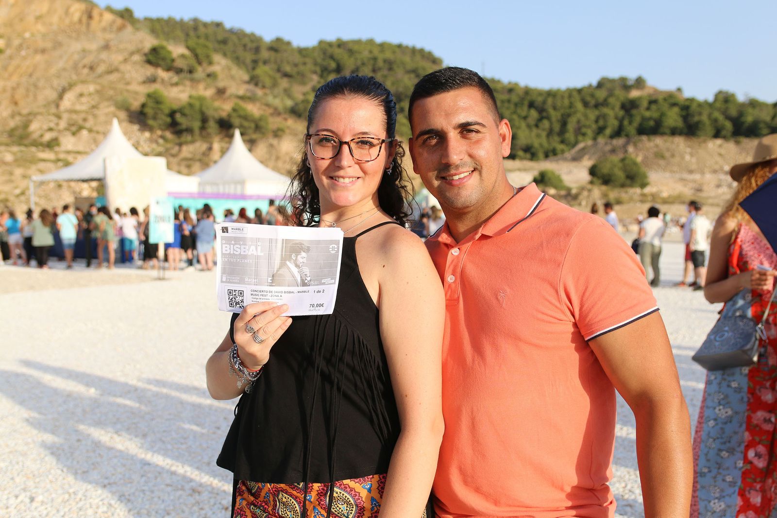 Las imágenes del concierto de David Bisbal en el Marble Music Fest de Macael