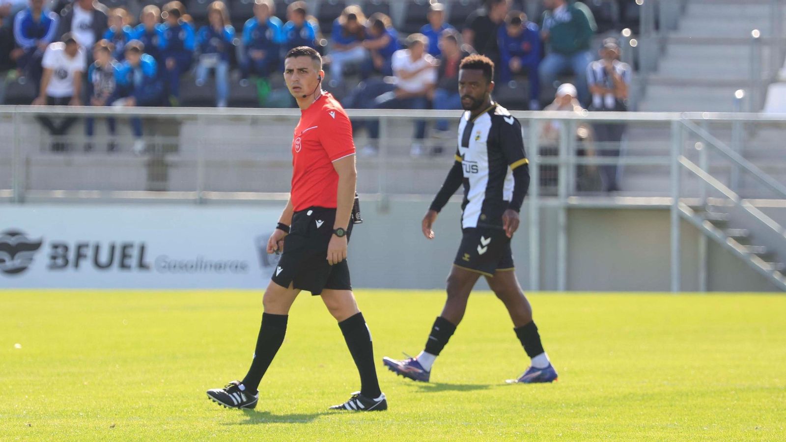 El árbitro onubense Alfredo Vázquez Hidalgo,