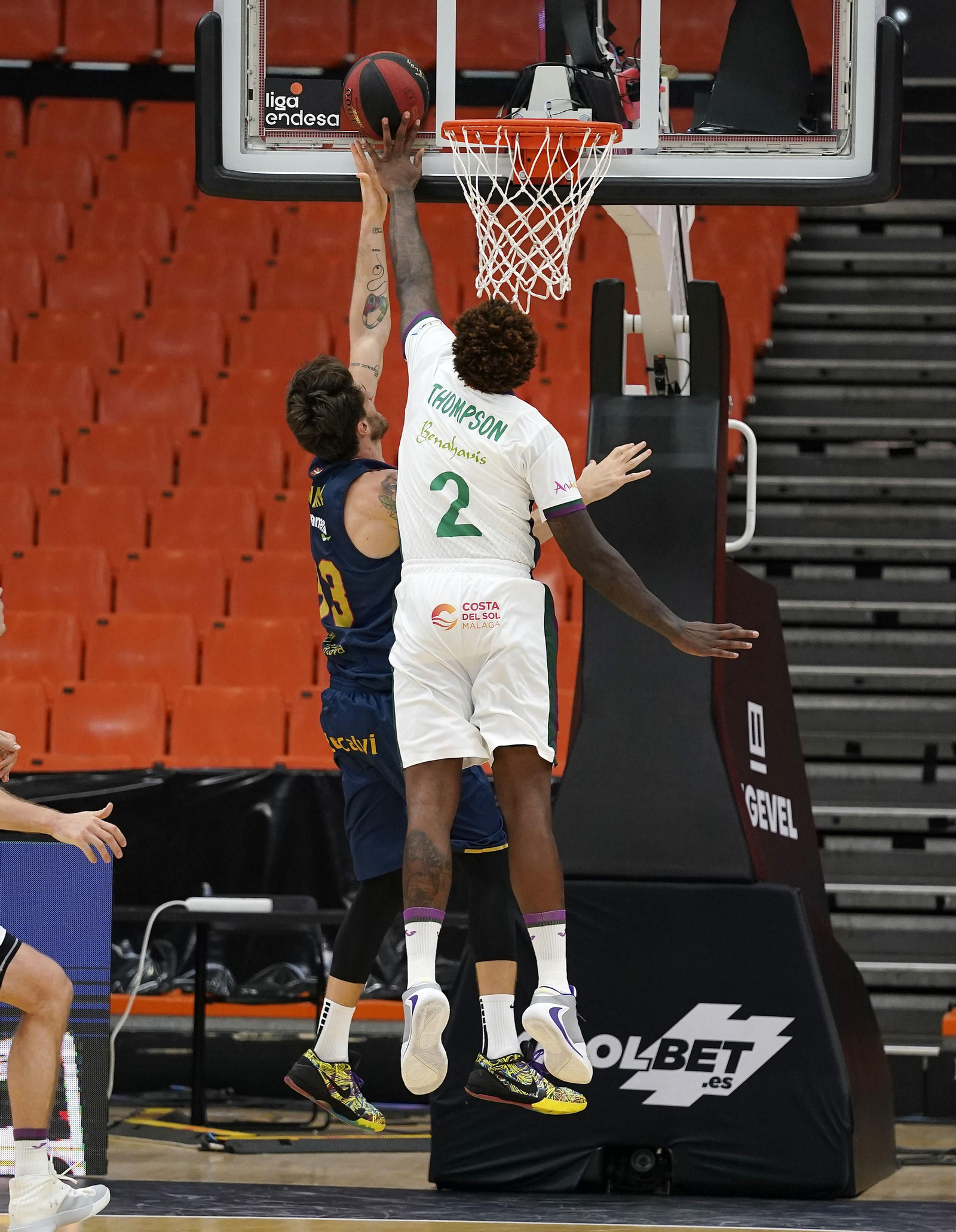 El Baskonia-Unicaja, en fotos