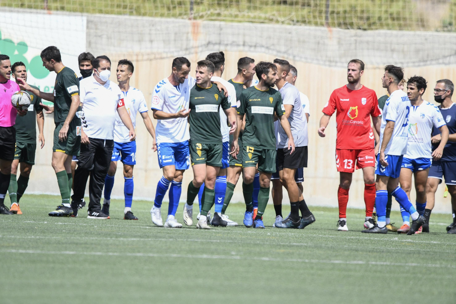 El empate del Córdoba CF ante el Tamaraceite, en imágenes