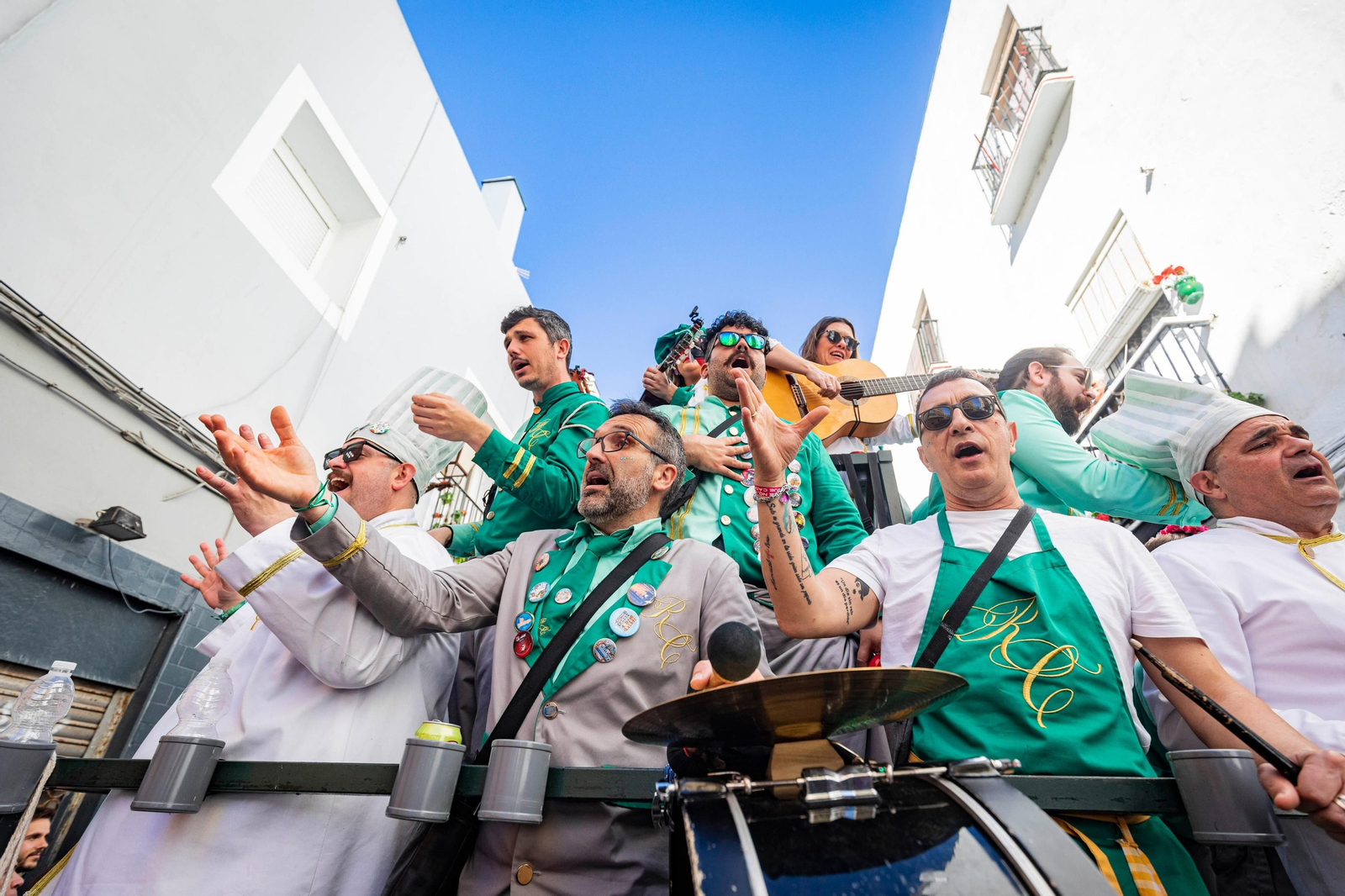 Todas las imágenes de los carruseles de coros de la Viña y el Mentidero del Carnaval de Cádiz 2024