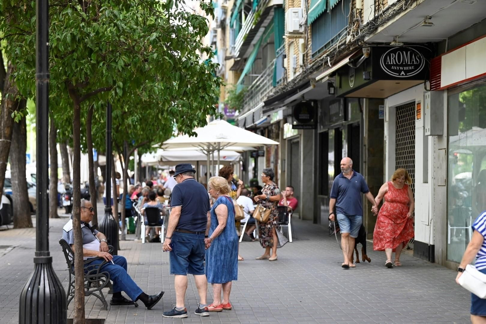 El último día de agosto en el barrio cordobés de La Viñuela, en imágenes