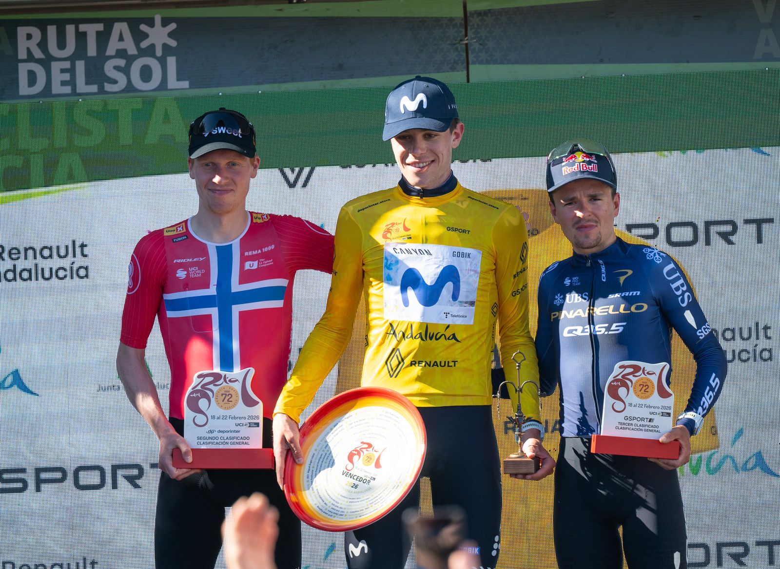 Las mejores fotos de la etapa final de la Ruta del Sol Vuelta a Andalucía con desenlace en Lucena