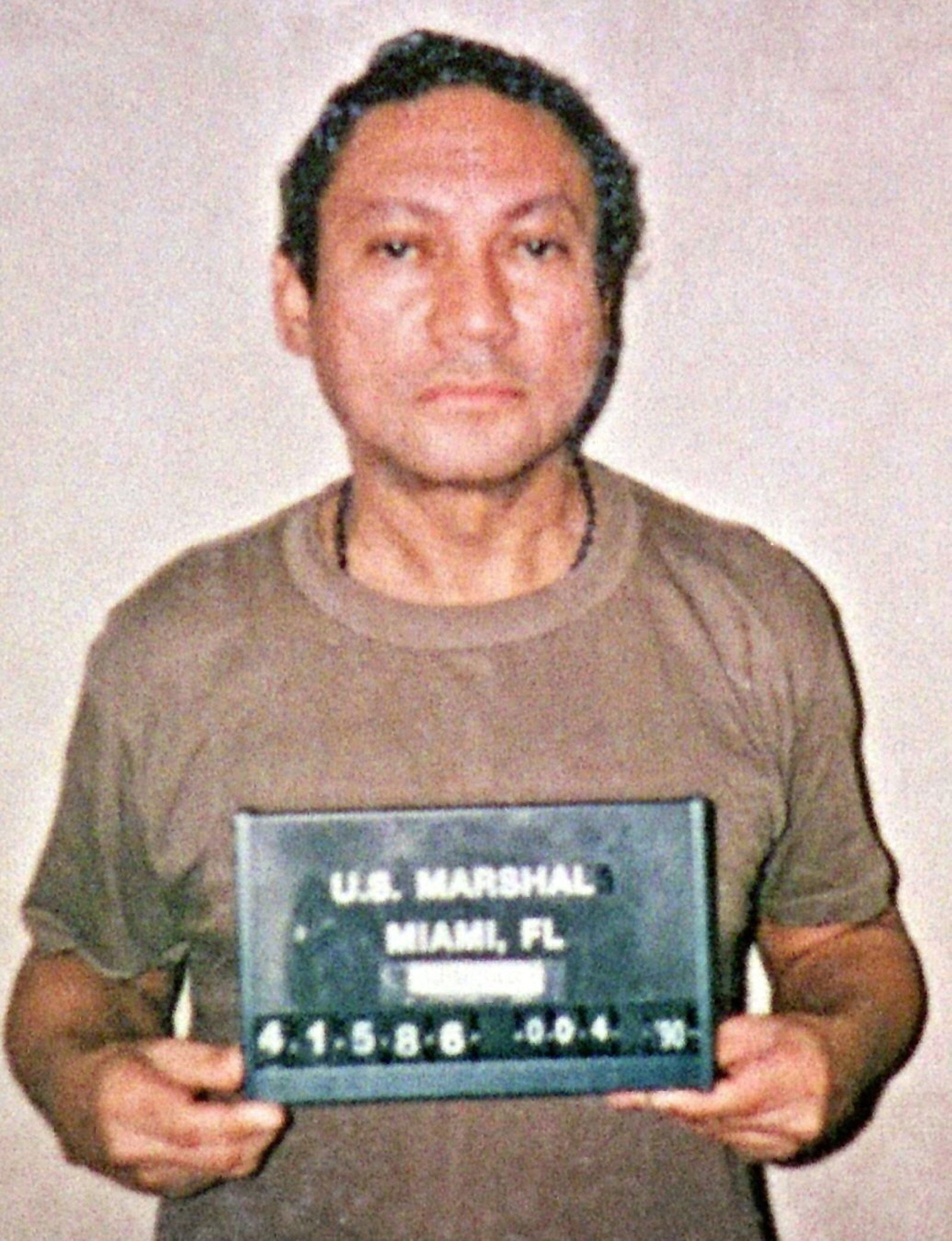 Manuel Antonio Noriega, en 1990.