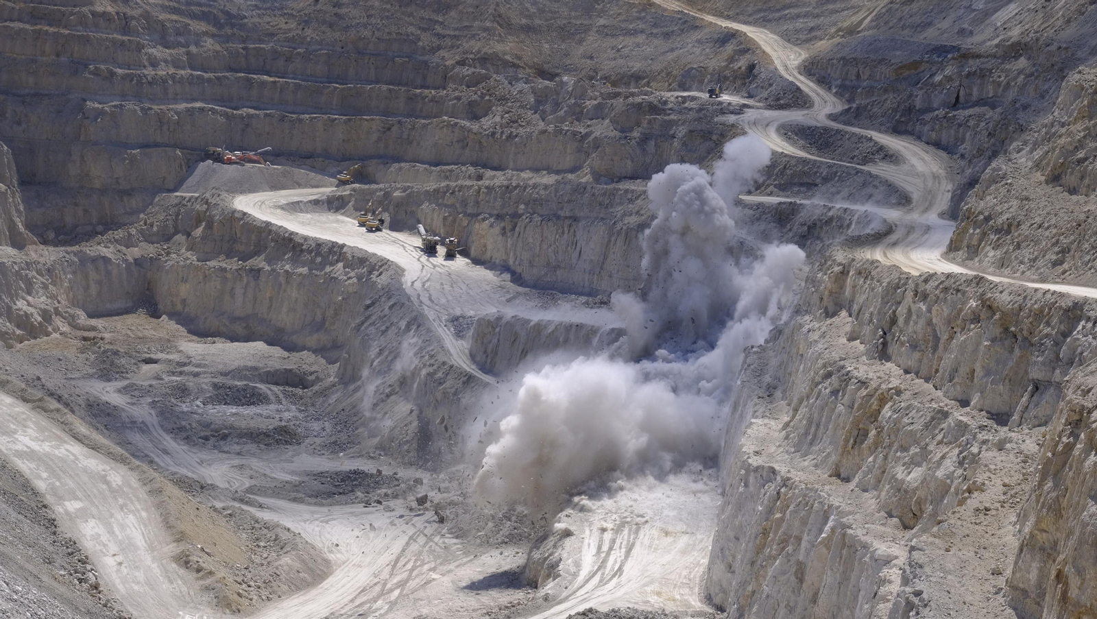 Visita a las canteras de yeso en Sorbas