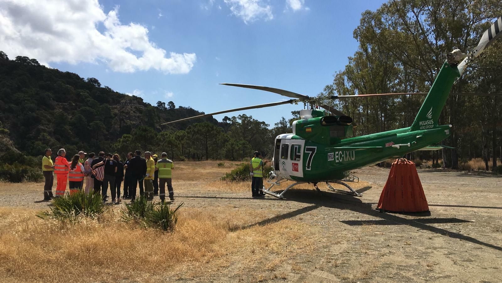 Operativo que ha participado en el simulacro