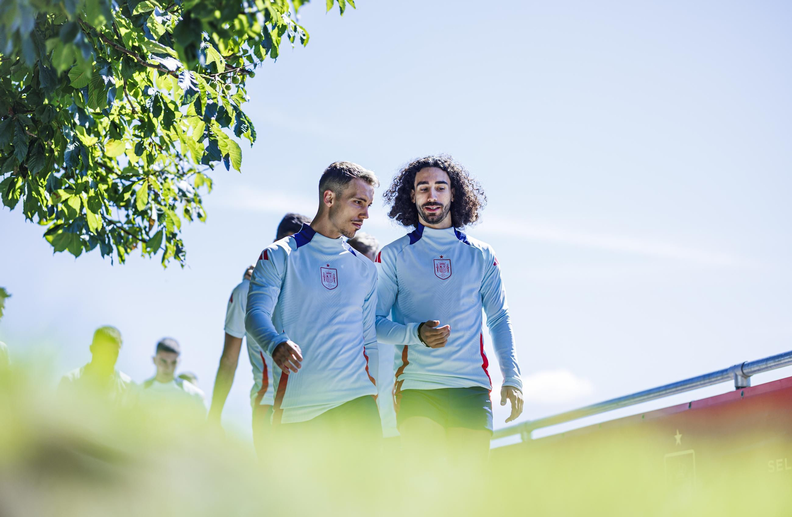 Las fotos de España antes de la semifinal contra Francia