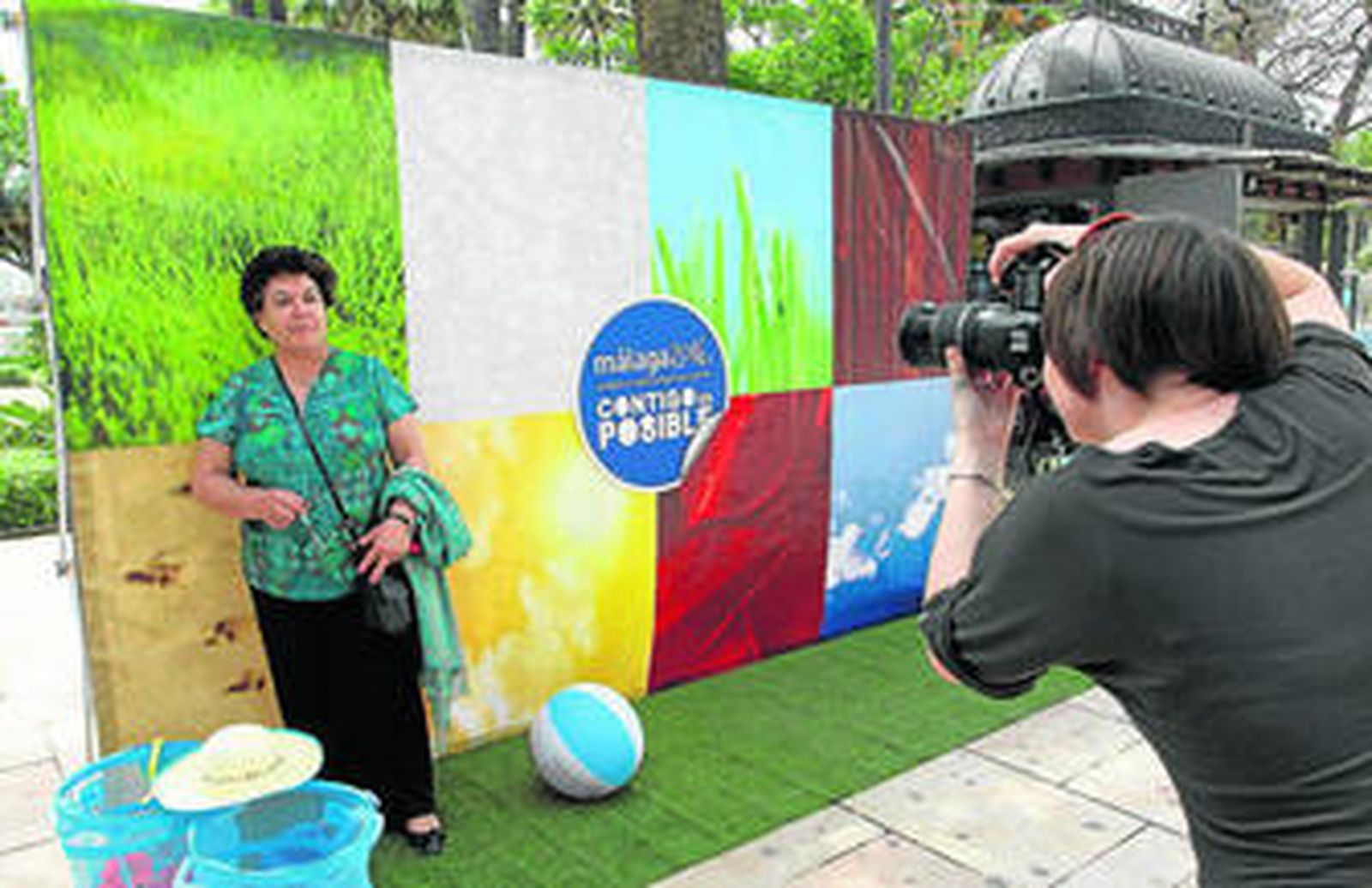 Campaña popular para la imagen promocional de la candidatura malagueña a la Capitalidad Cultural de Europa.
