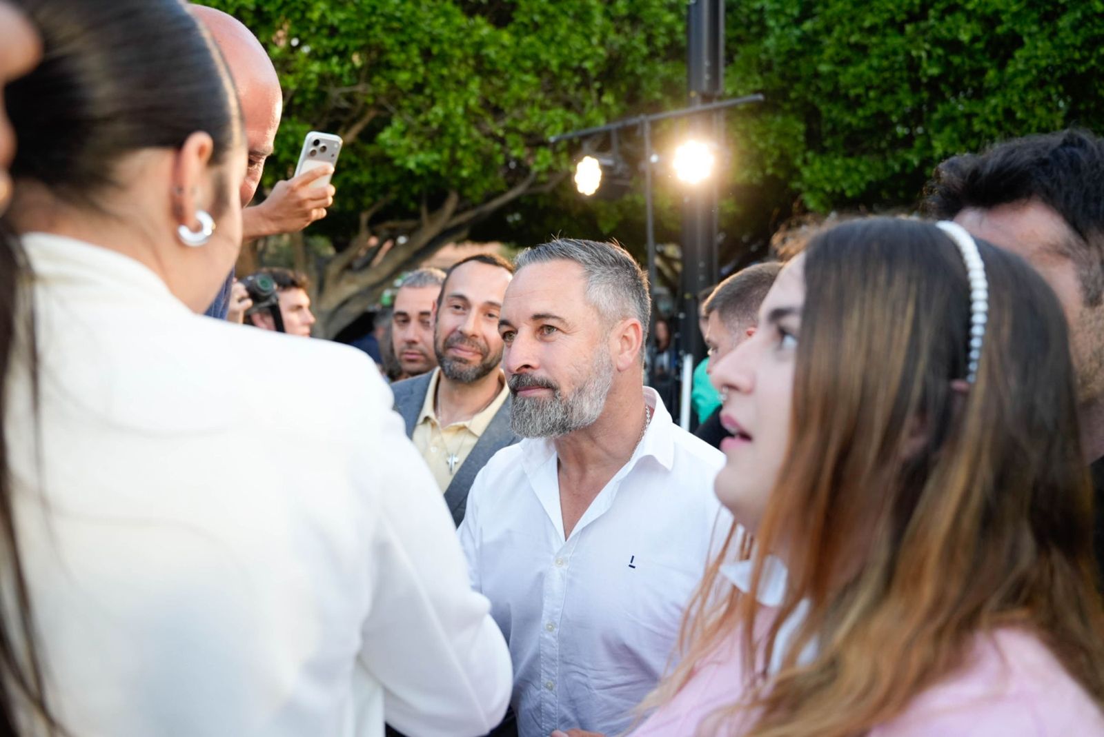 Las imágenes del acto público de Vox con Santiago Abascal en El Ejido