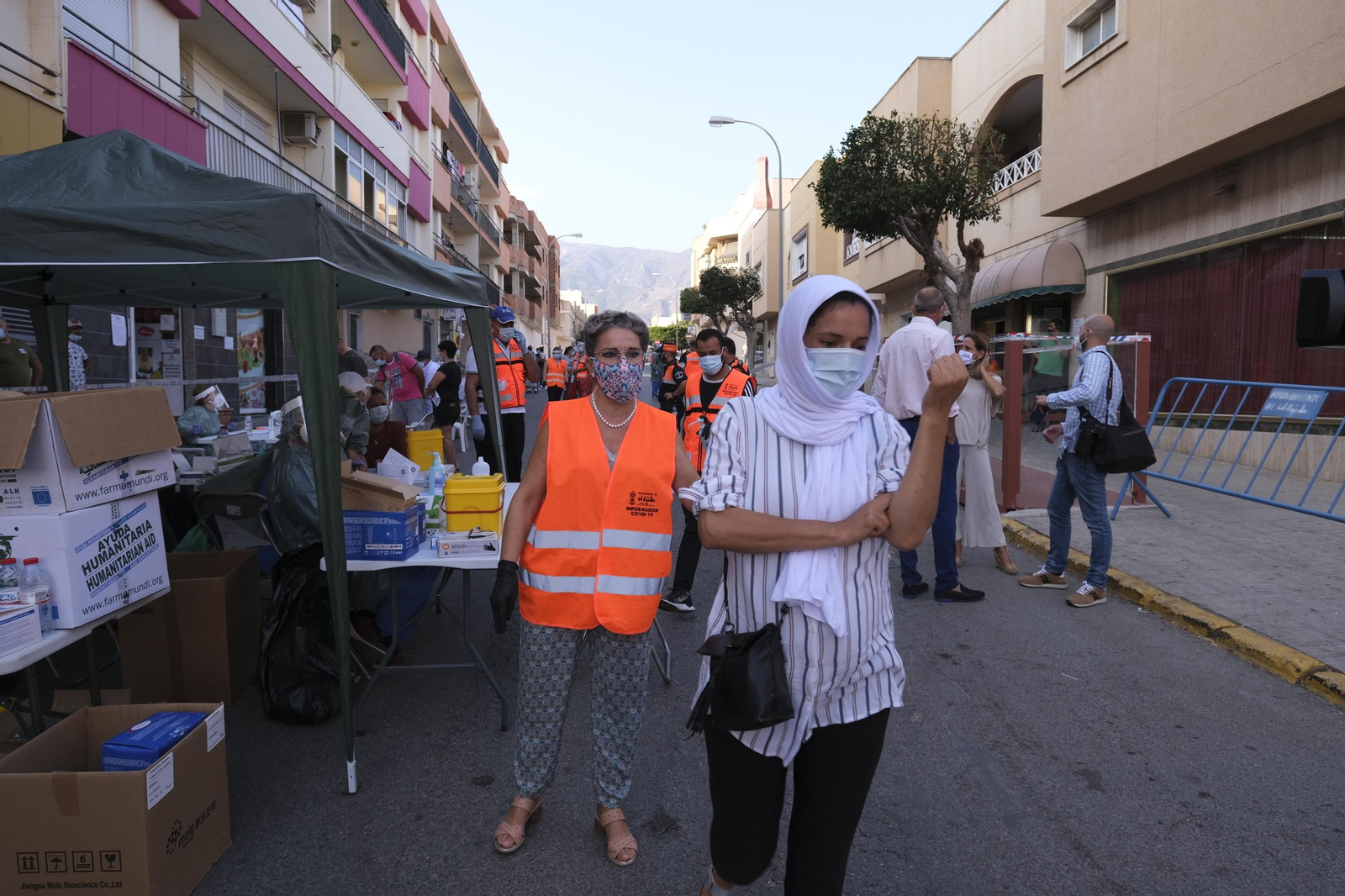 Fotogalería pruebas serológicas de la COVID-19 en Santa María del Águila