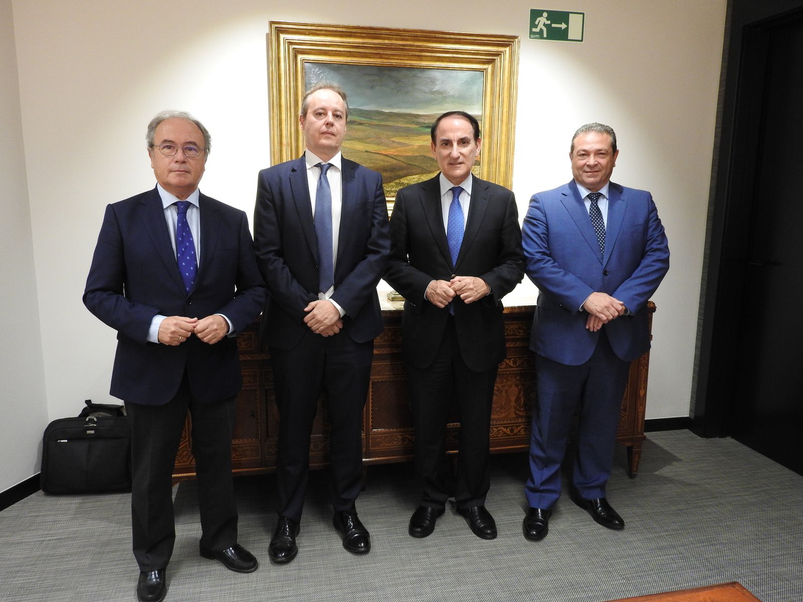 Antonio Díaz, Jorge Morquecho, Javier González de Lara y Antonio Vega.