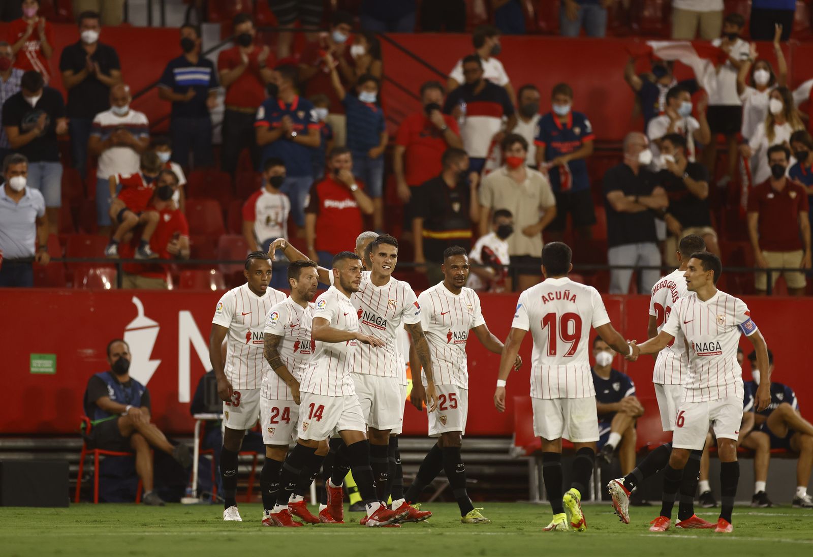 Las imágenes del Sevilla-Rayo