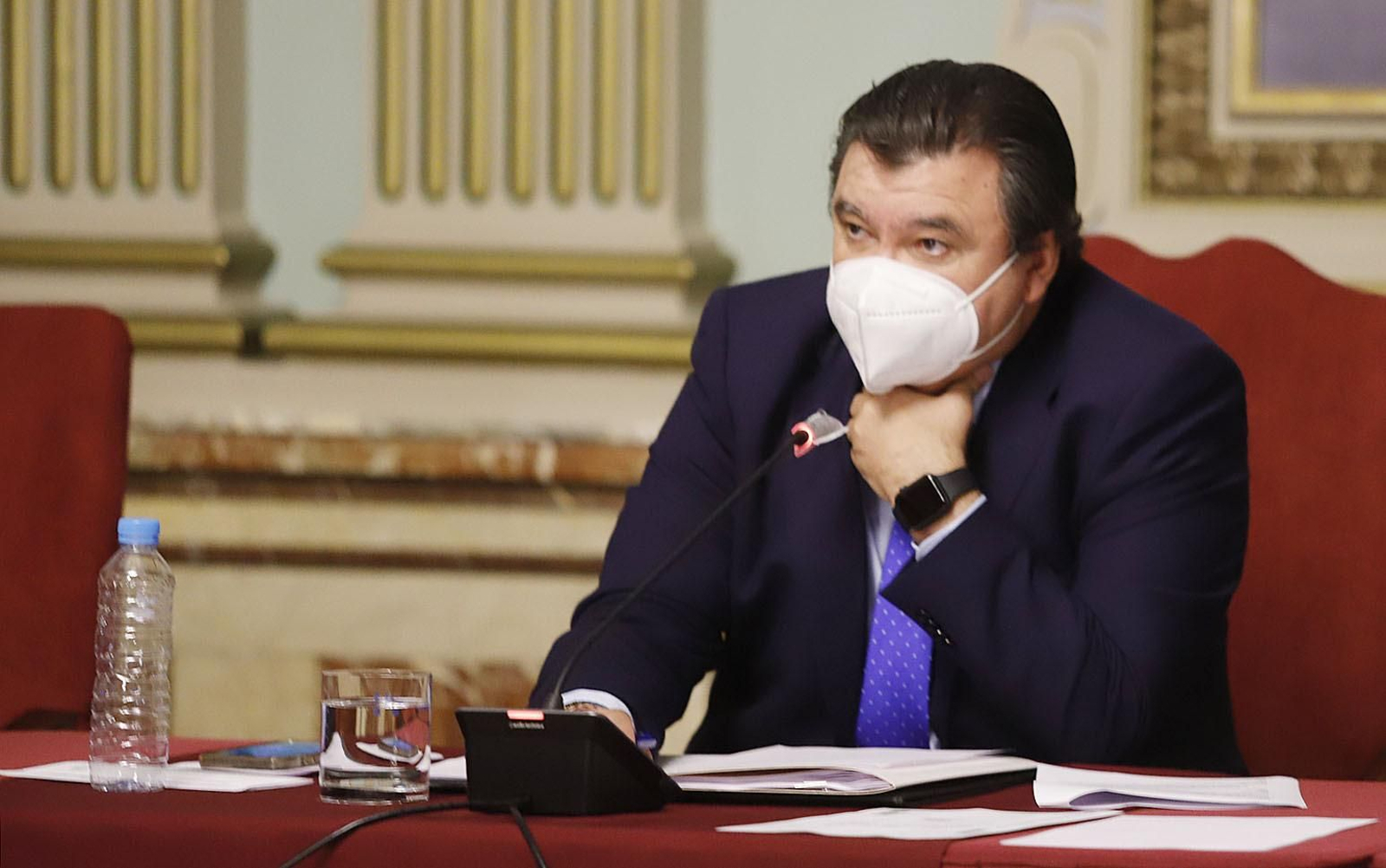 Imágenes del Pleno ordinario del mes de noviembre del Ayuntamiento de Huelva