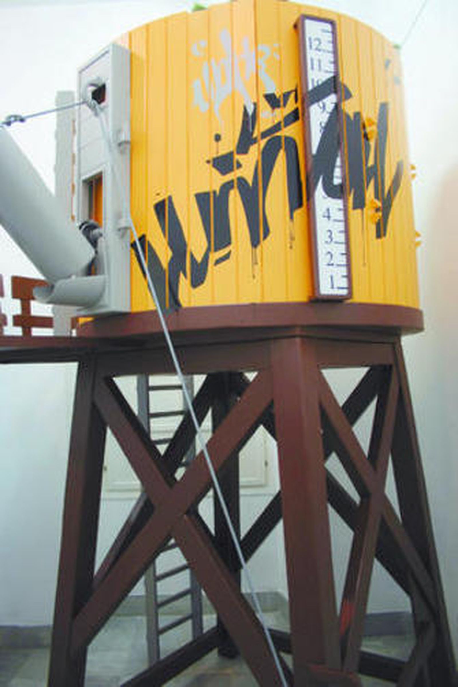 Freire y sus obras tridimensionales