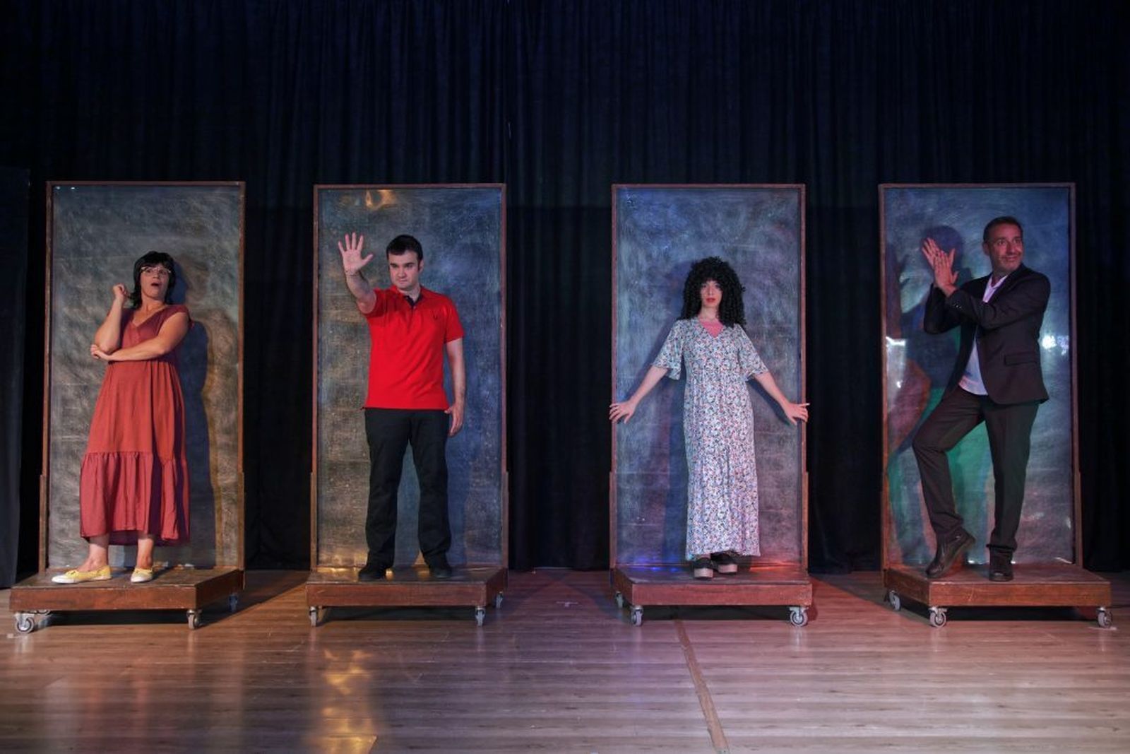 Una de las obras teatrales llevadas a escena por el grupo.