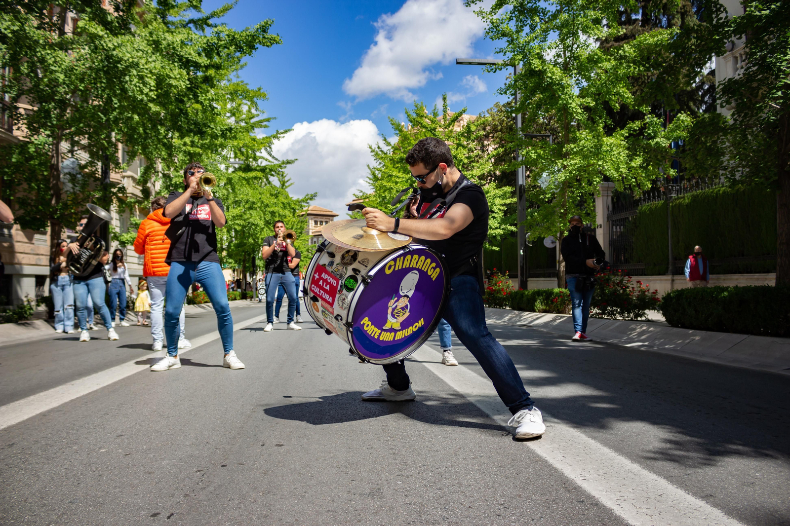 Fotos: Manifestación del 1º de Mayo en Granada