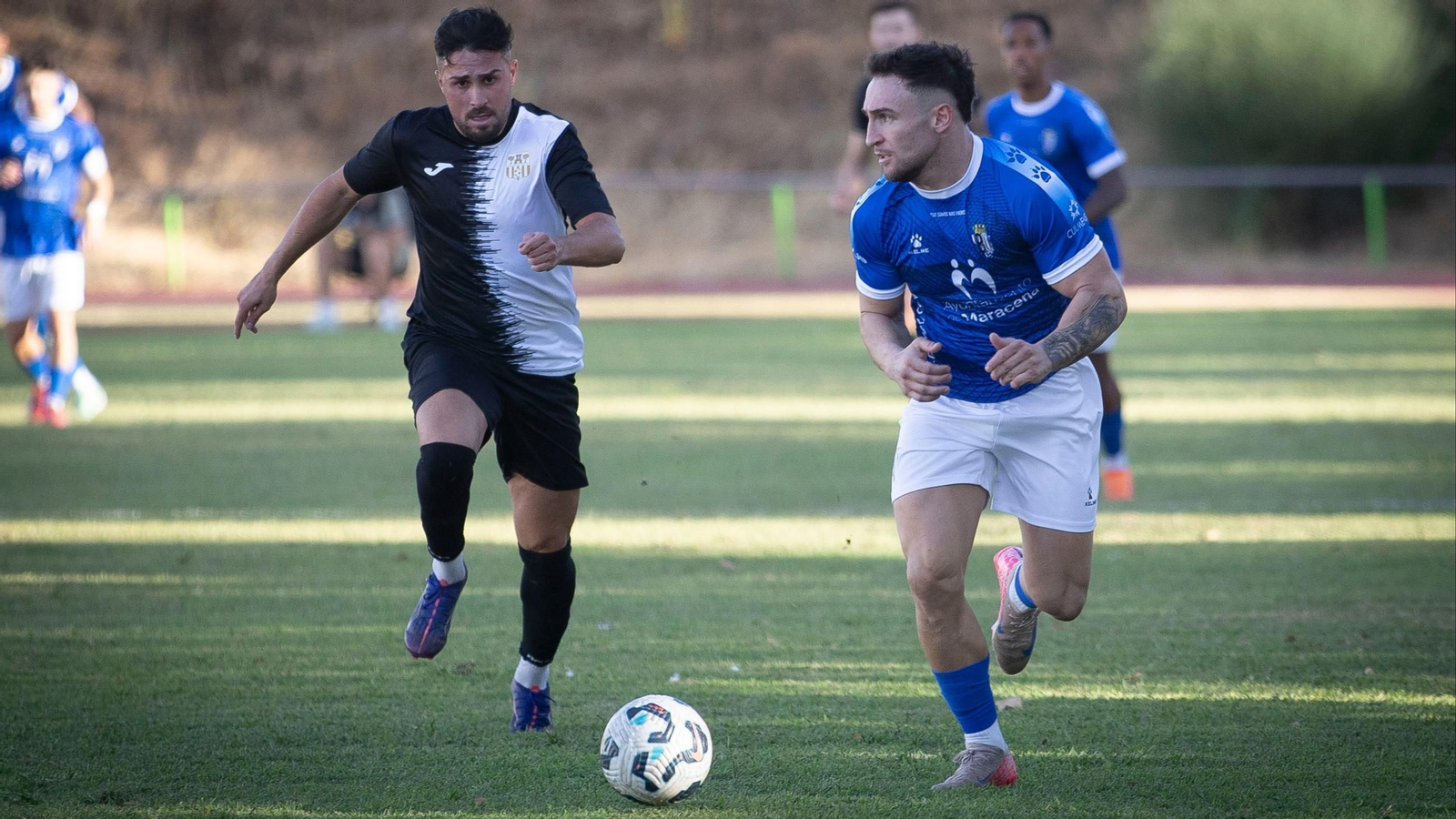 Imagen del primer partido del Maracena