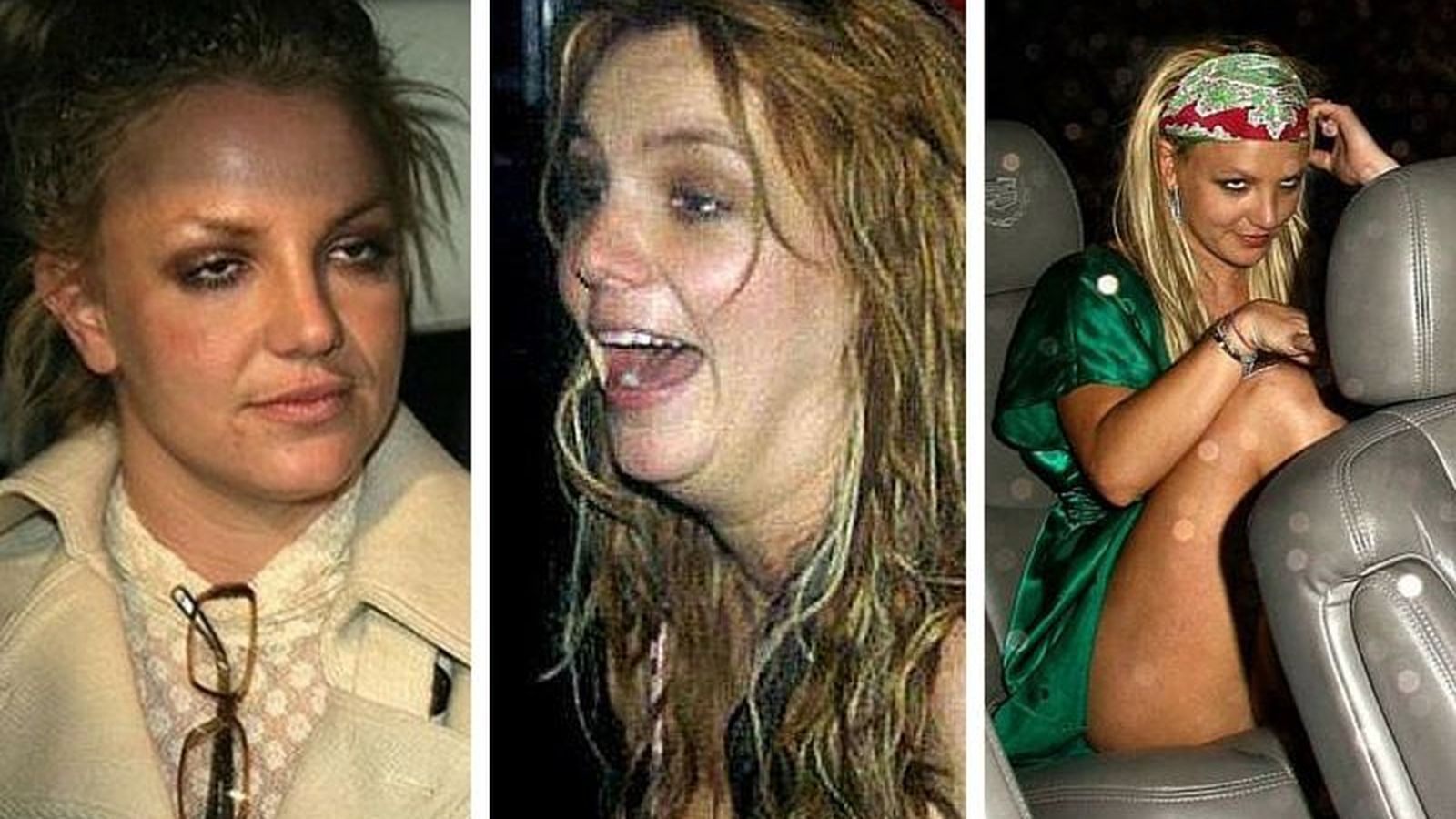 Imágenes en las que se la ve bastante 'perjudicada'.