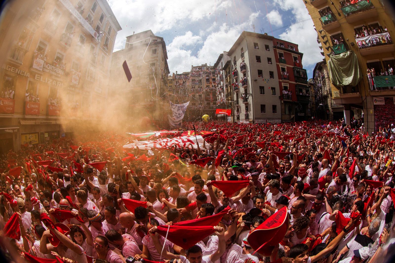 Las imágenes del Chupinazo