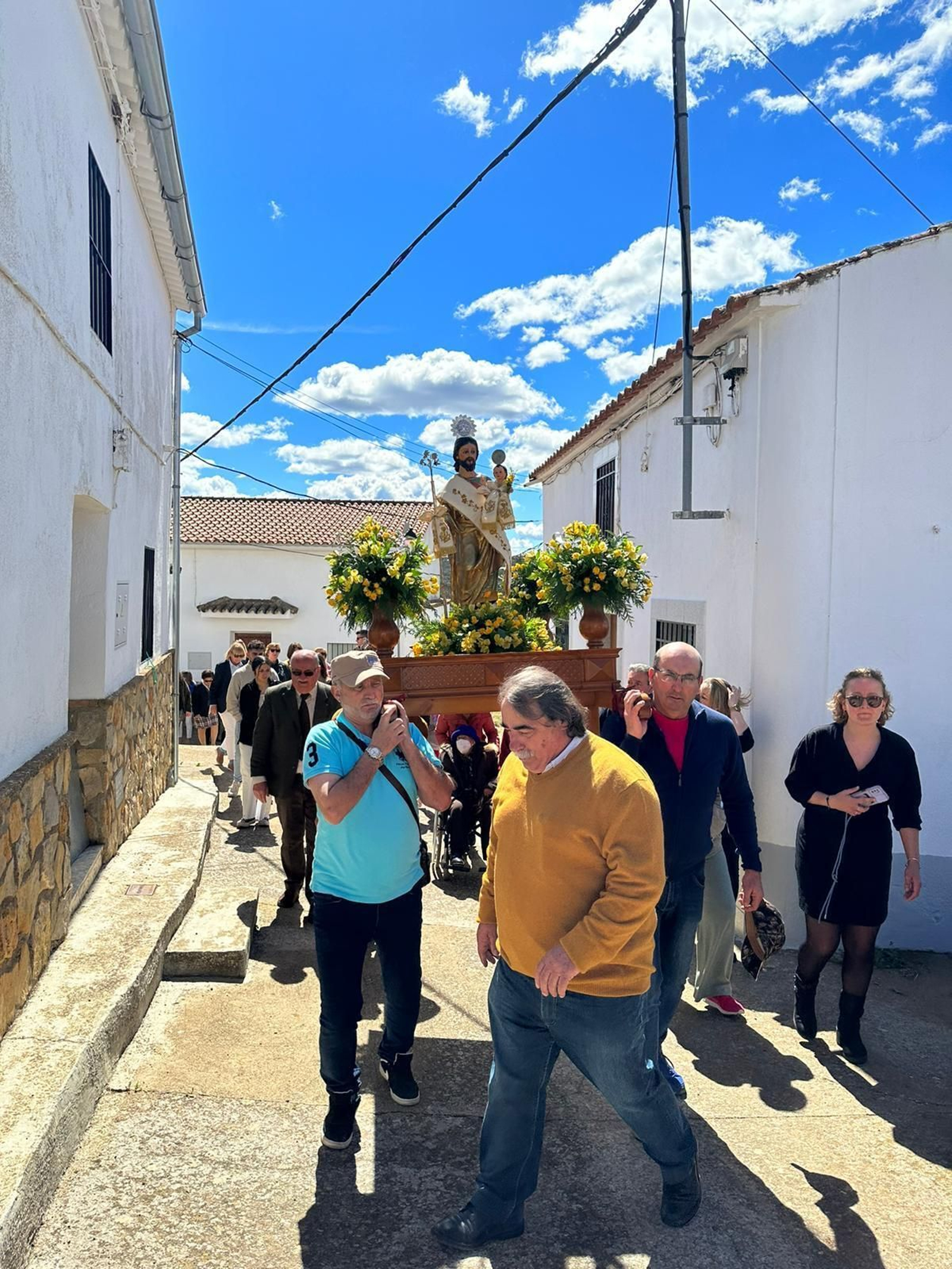 La celebración de San José en la aldea cordobesa de Cañada del Gamo, en imágenes