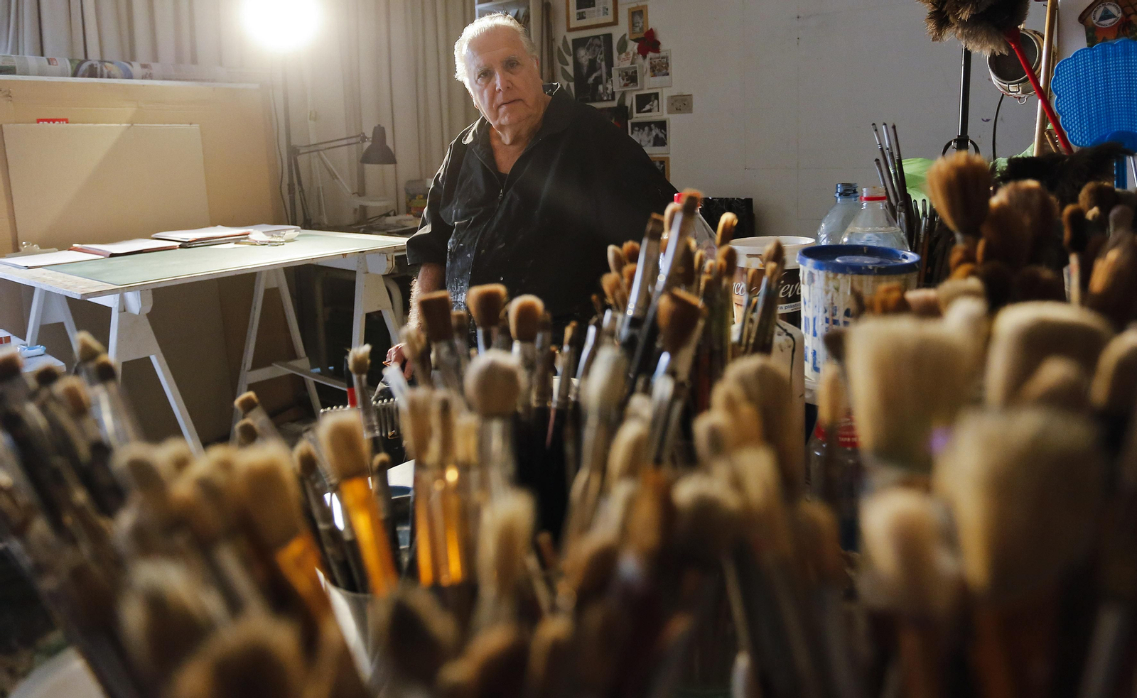 Eugenio Chicano: la vida del artista en fotos